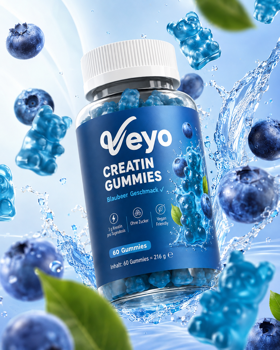 Veyo Beauty Shot mit Wild-Berry-Geschmack