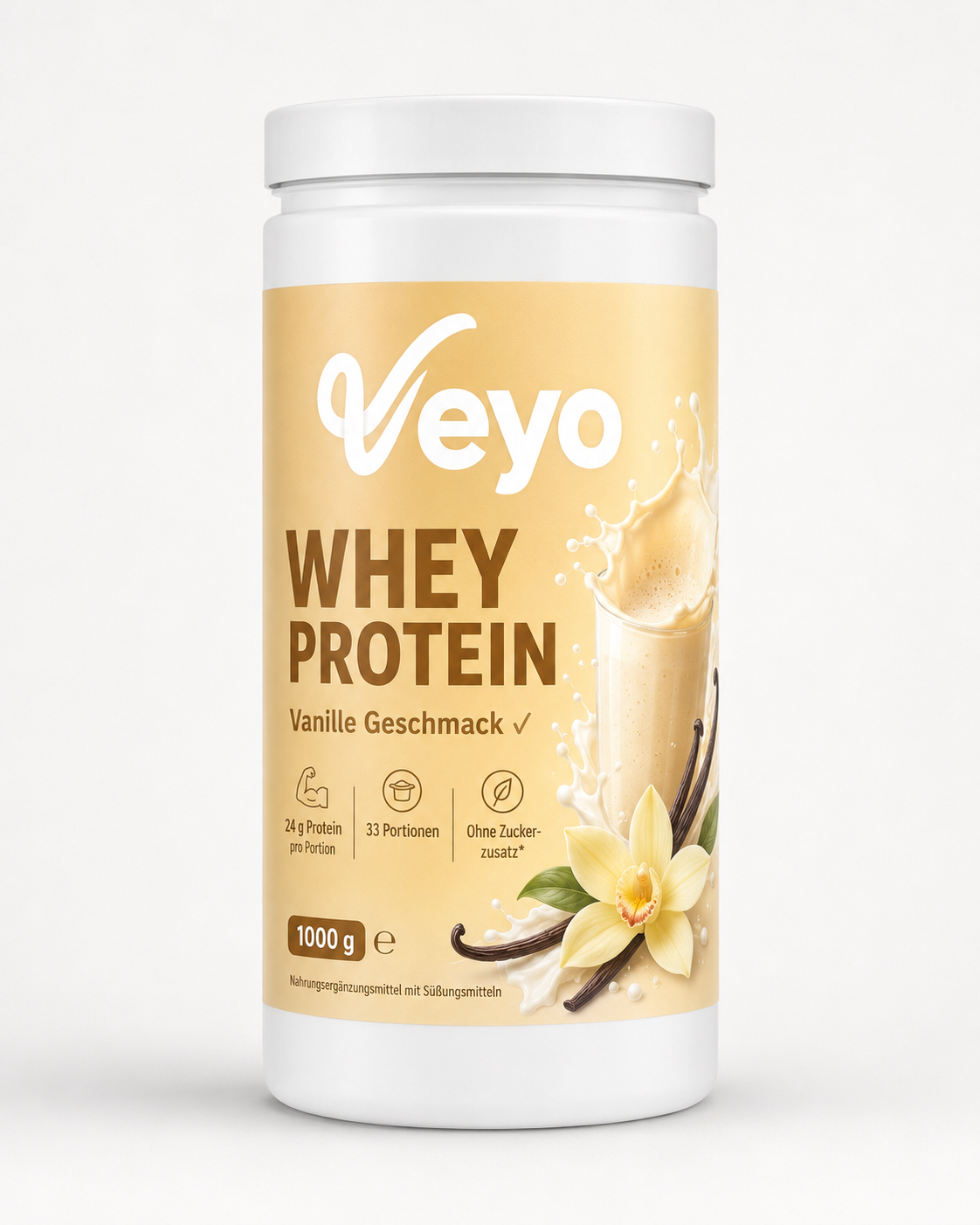 Veyo Whey Protein Vanille Dose